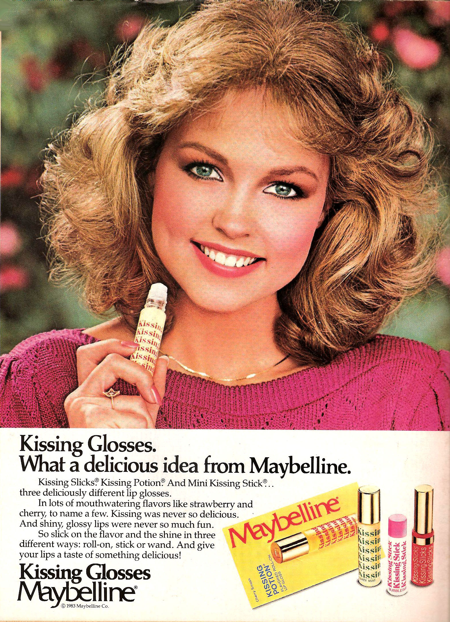 80s frosted lipstick