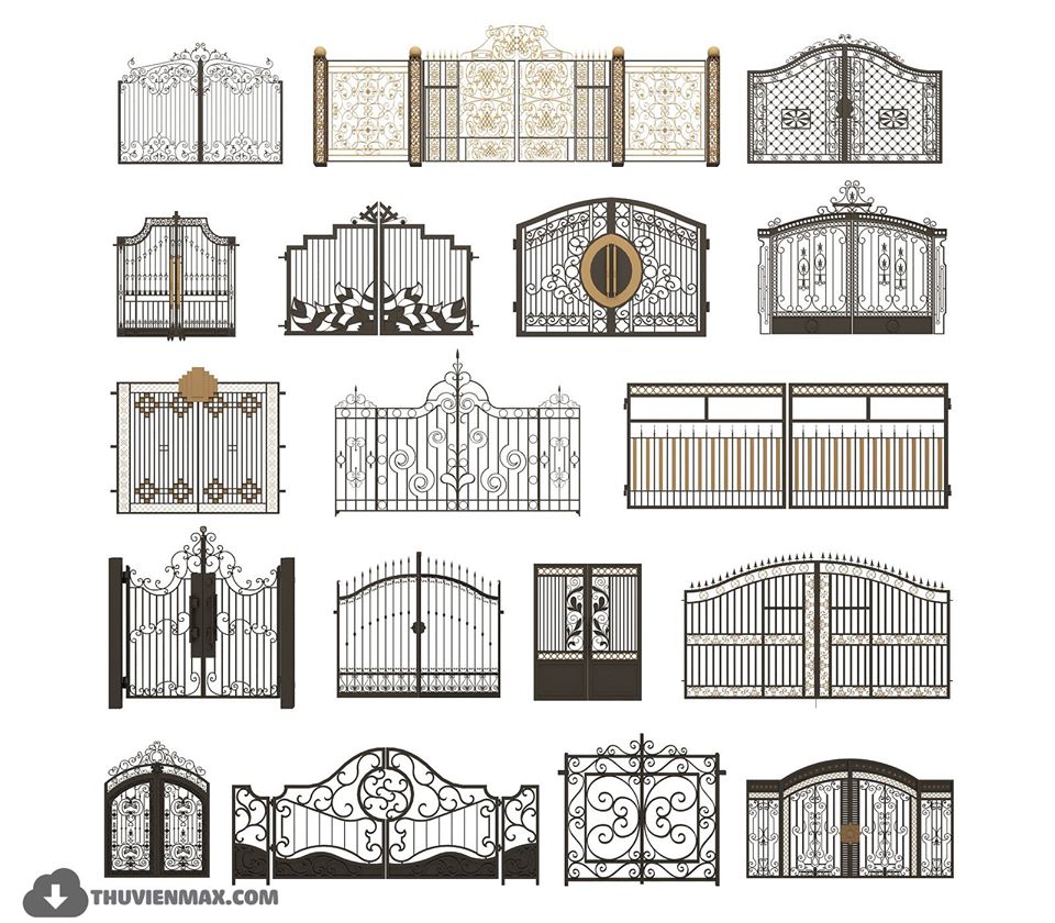 gate 3d model free