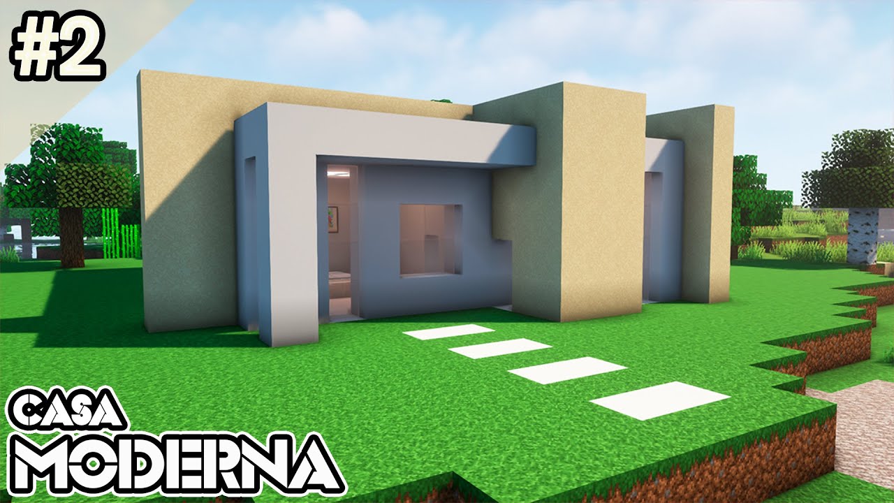 casas minecraft minimalistas