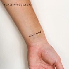 one word tattoos for guys