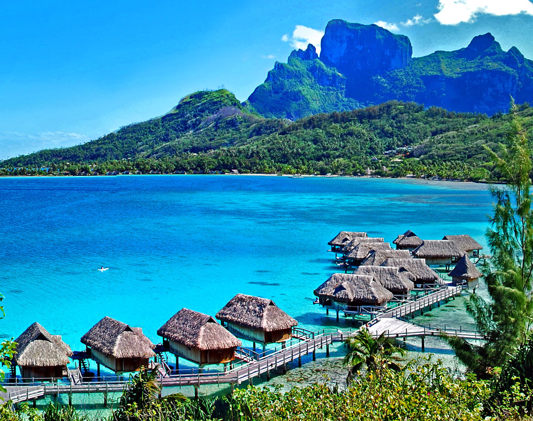 flight to bora bora