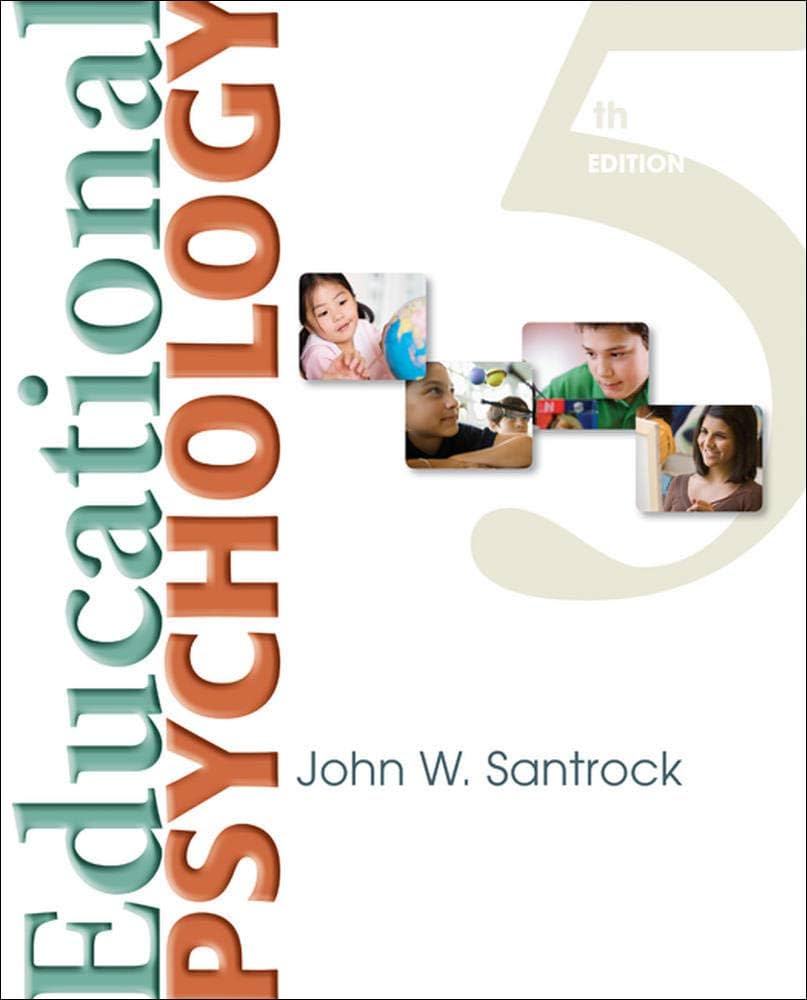 john w santrock educational psychology