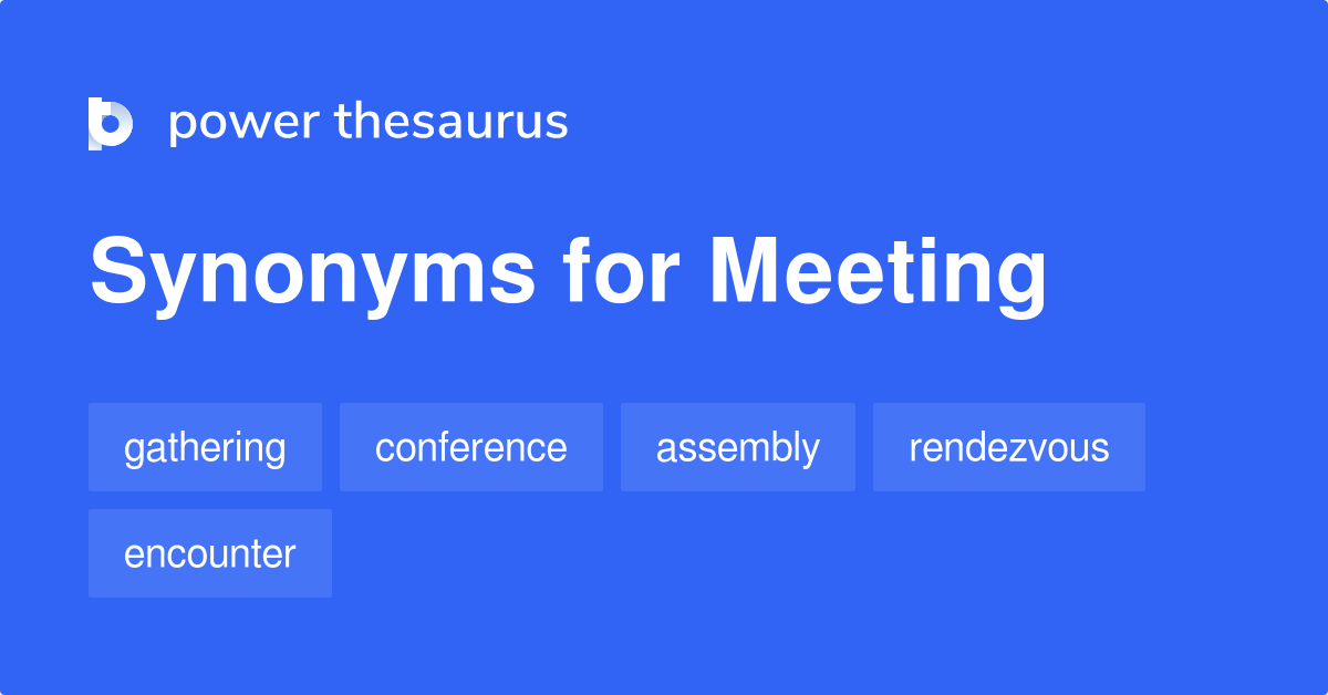 synonym meeting