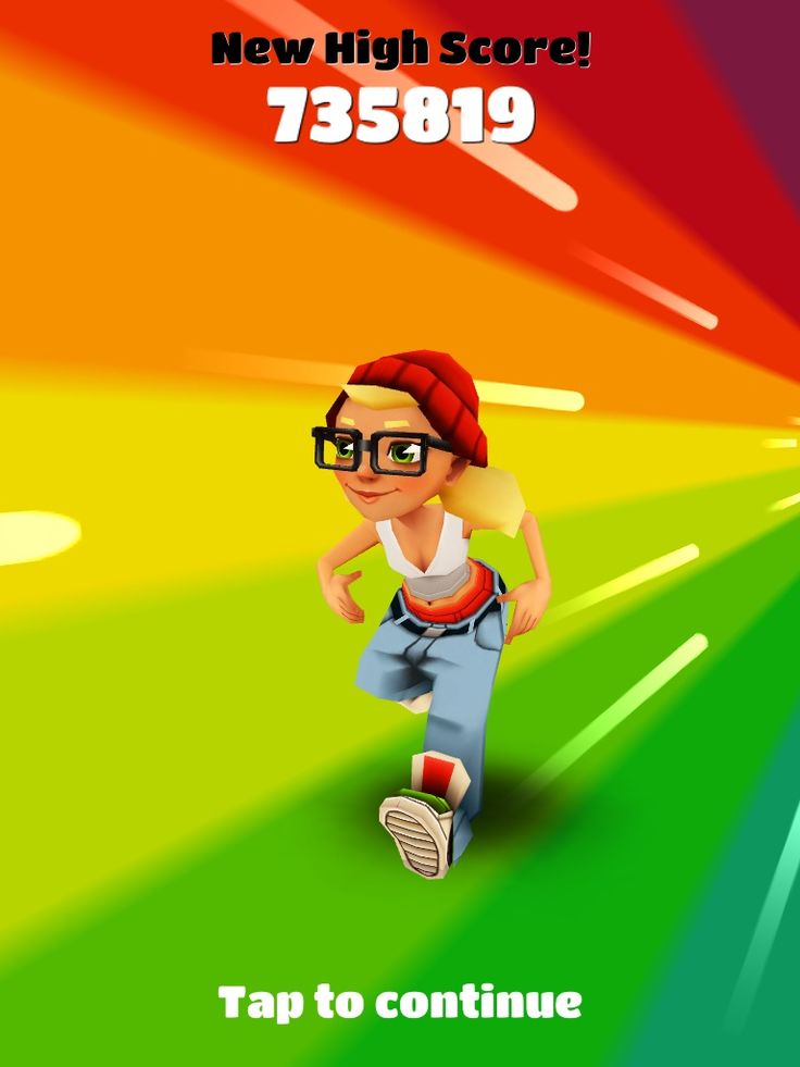 best score on subway surfers