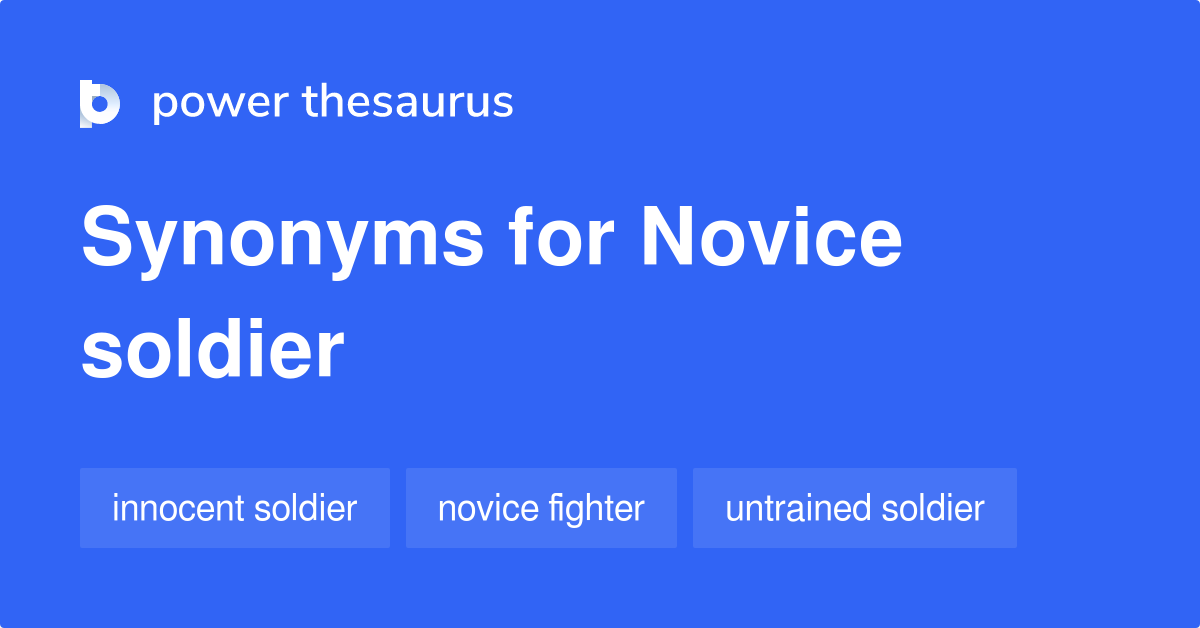 novice synonym