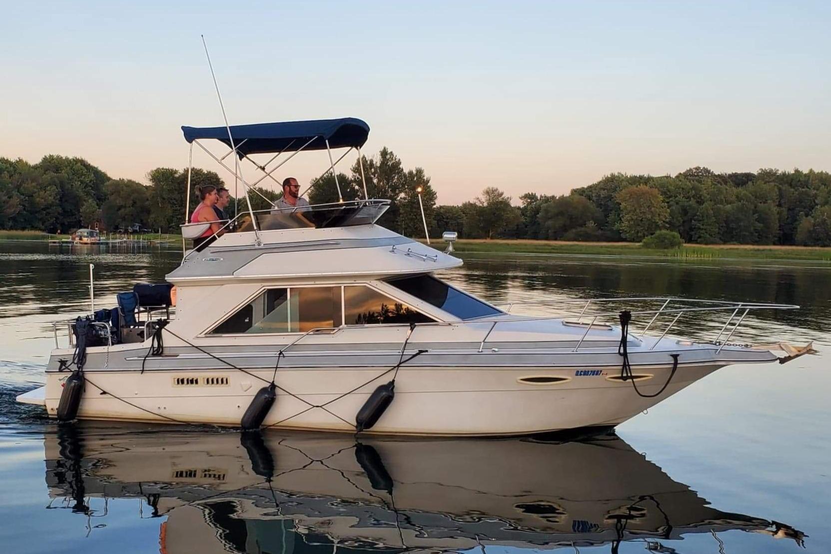 sea ray 265 sedan bridge