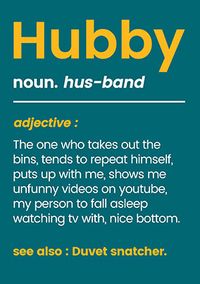 hubby urban dictionary
