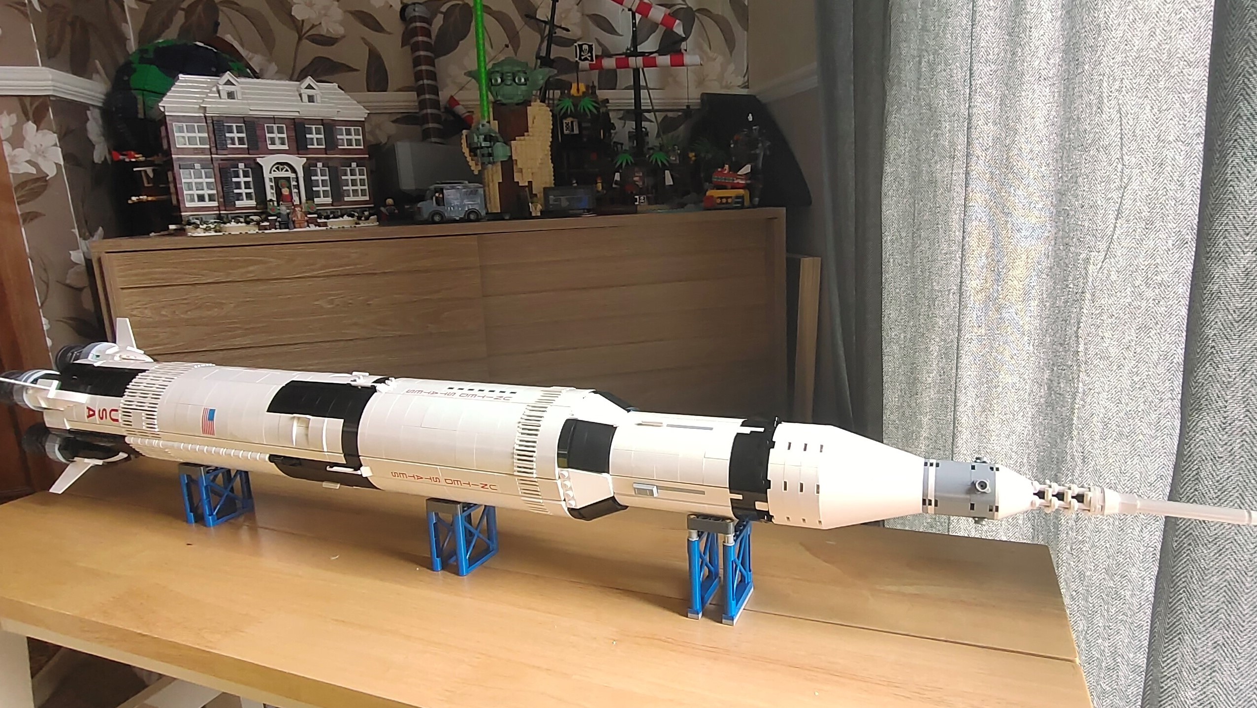 lego saturn five rocket