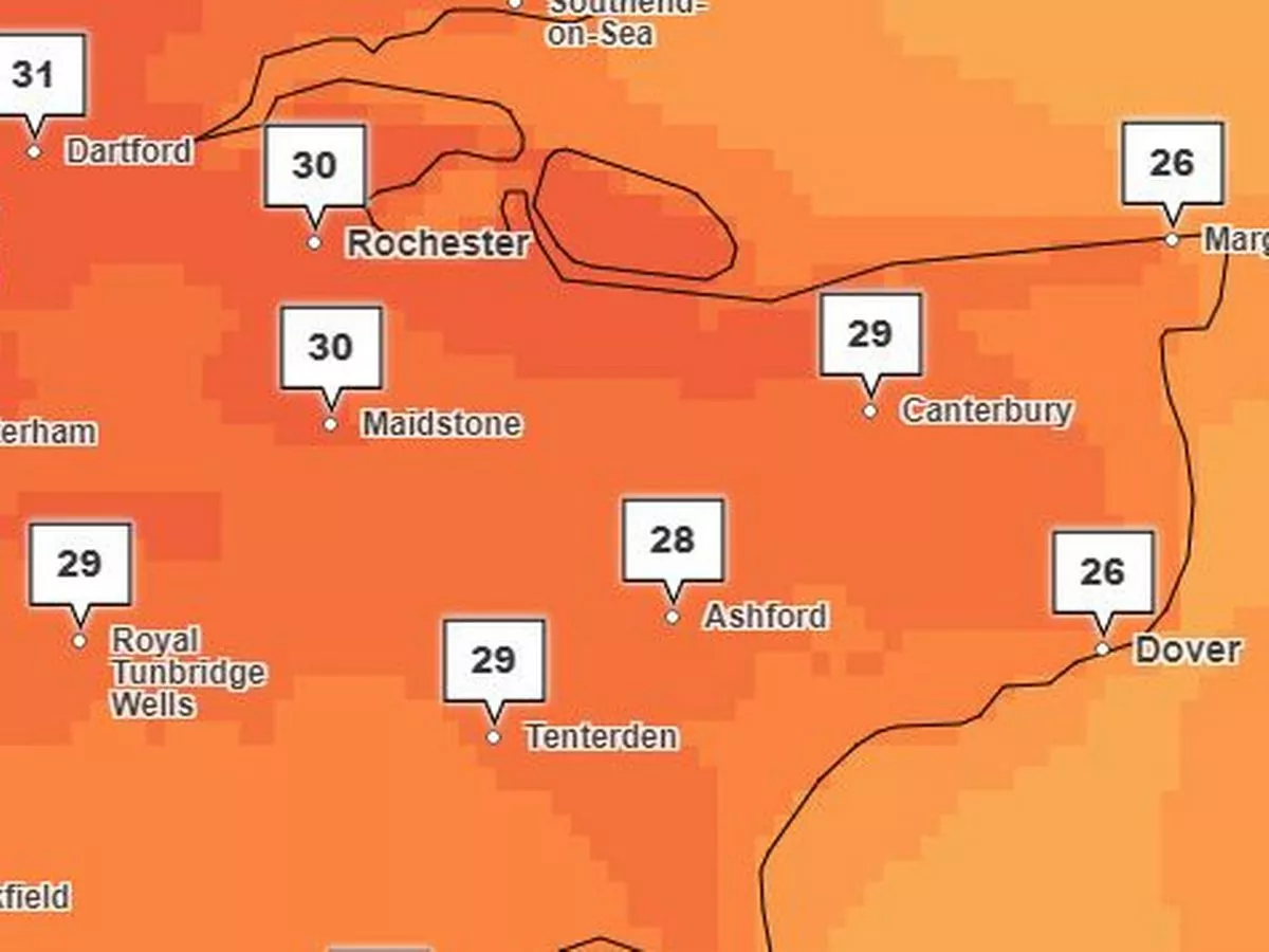 ashford weather met office