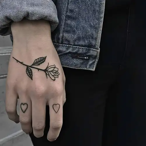 one sided love tattoo