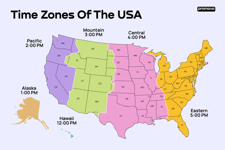 north carolina time zone