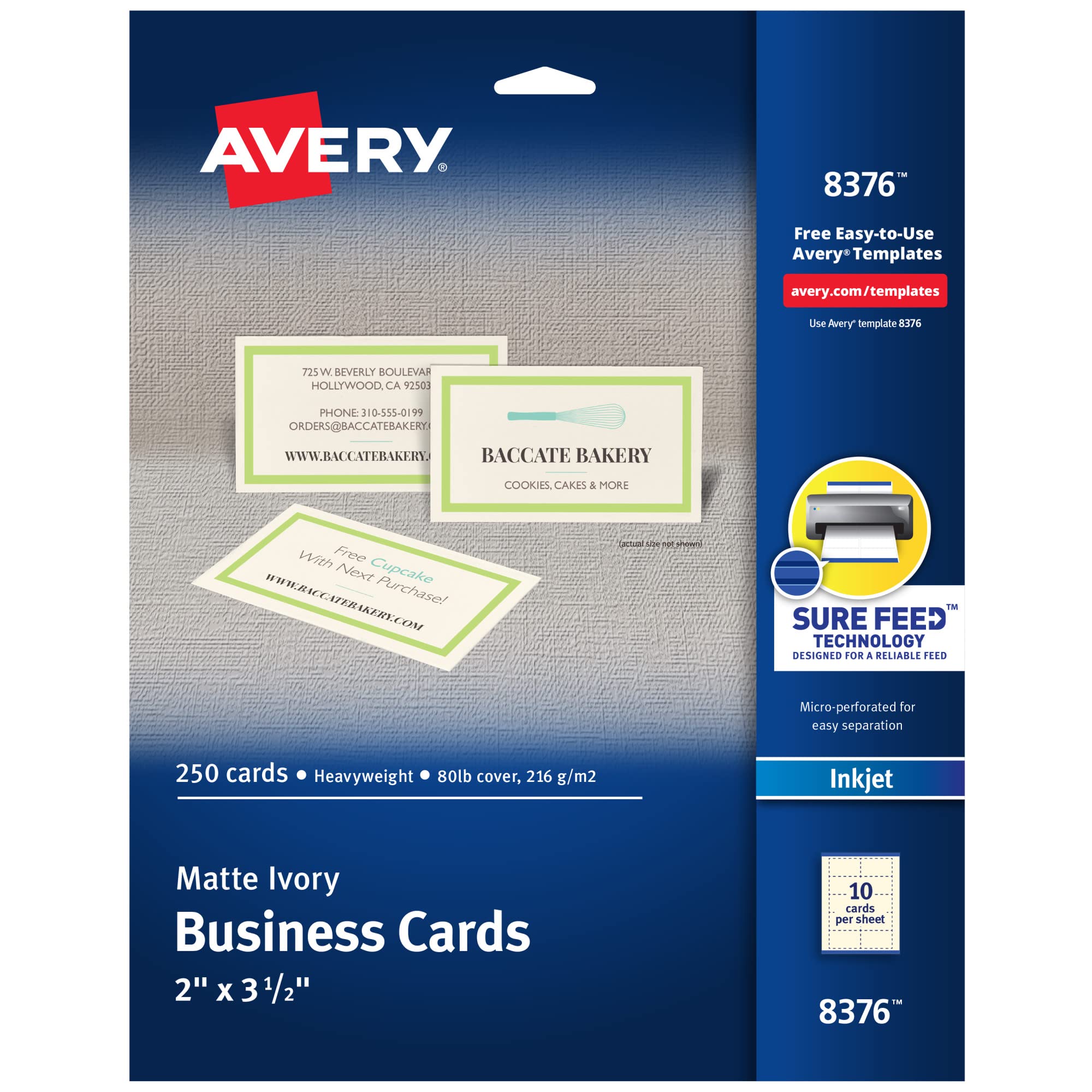 avery 8371 business cards