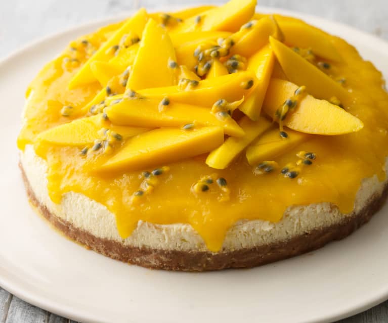 thermomix mango cheesecake