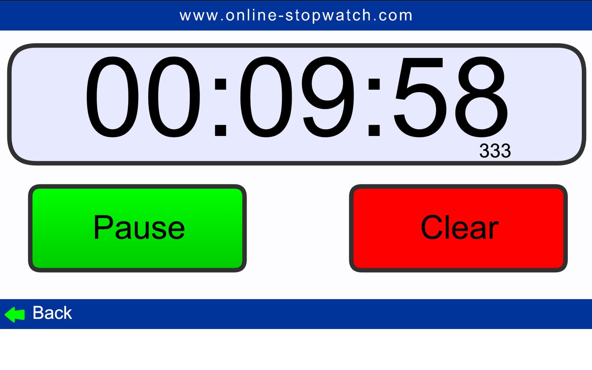 online countdown timer