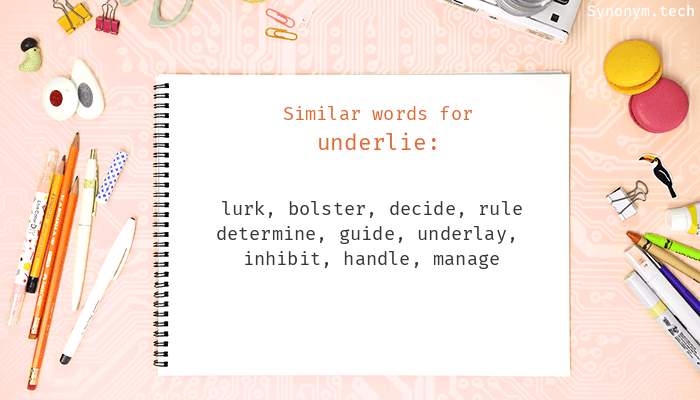 underlie synonym