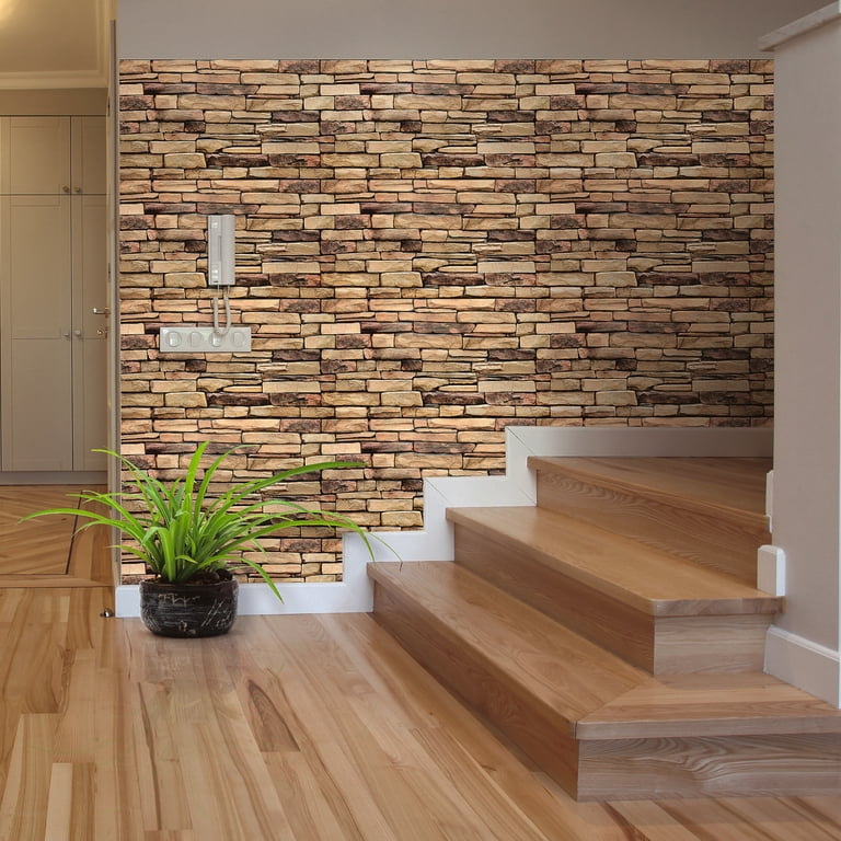 interior fake stone wall