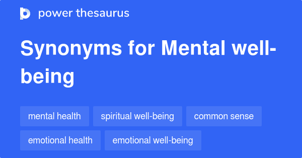 wellness thesaurus