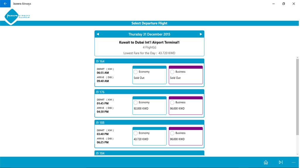 jazeera booking