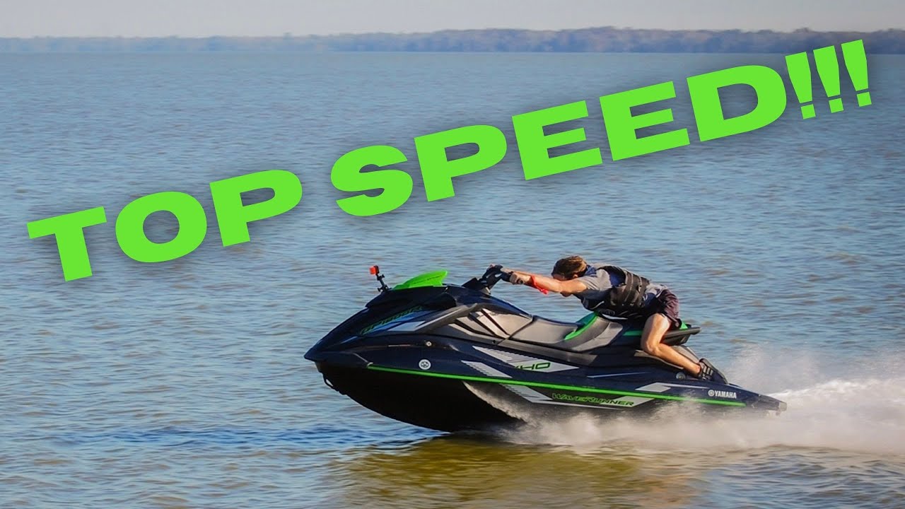 yamaha waverunner top speed