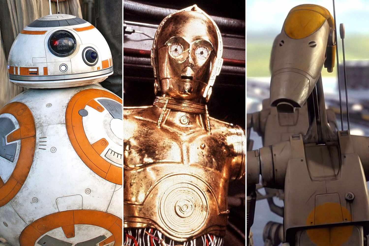 all types of star wars droids