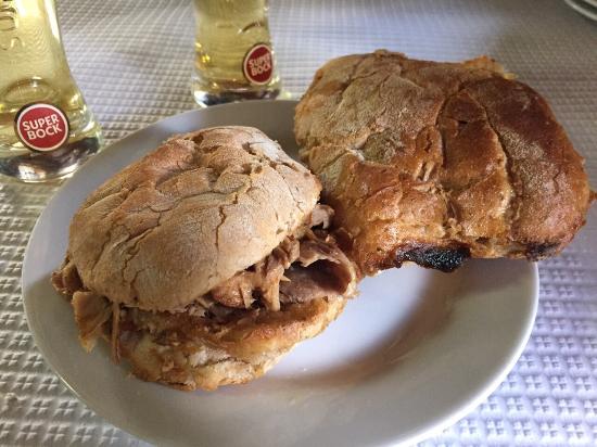 sandes de pernil