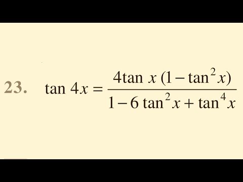 tan4x formula