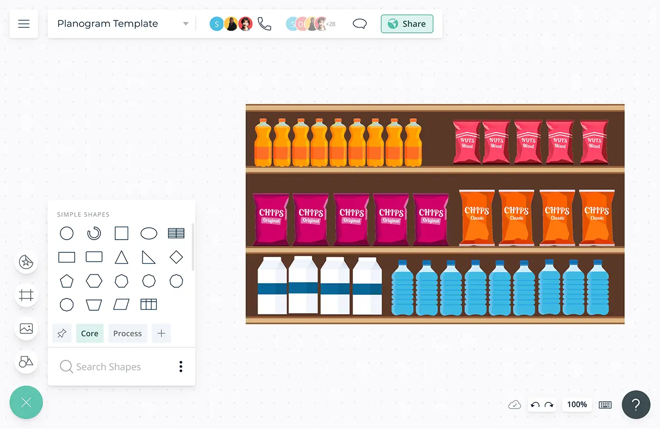 planogram template