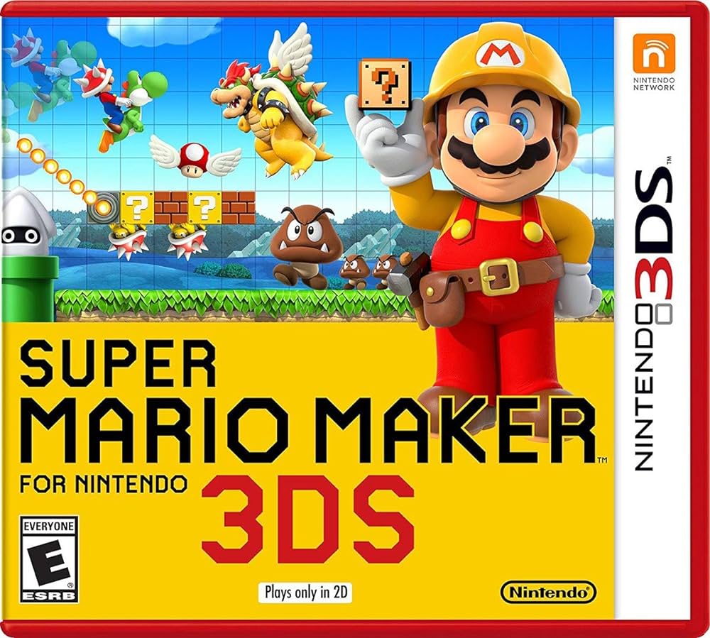 mario maker 3ds game
