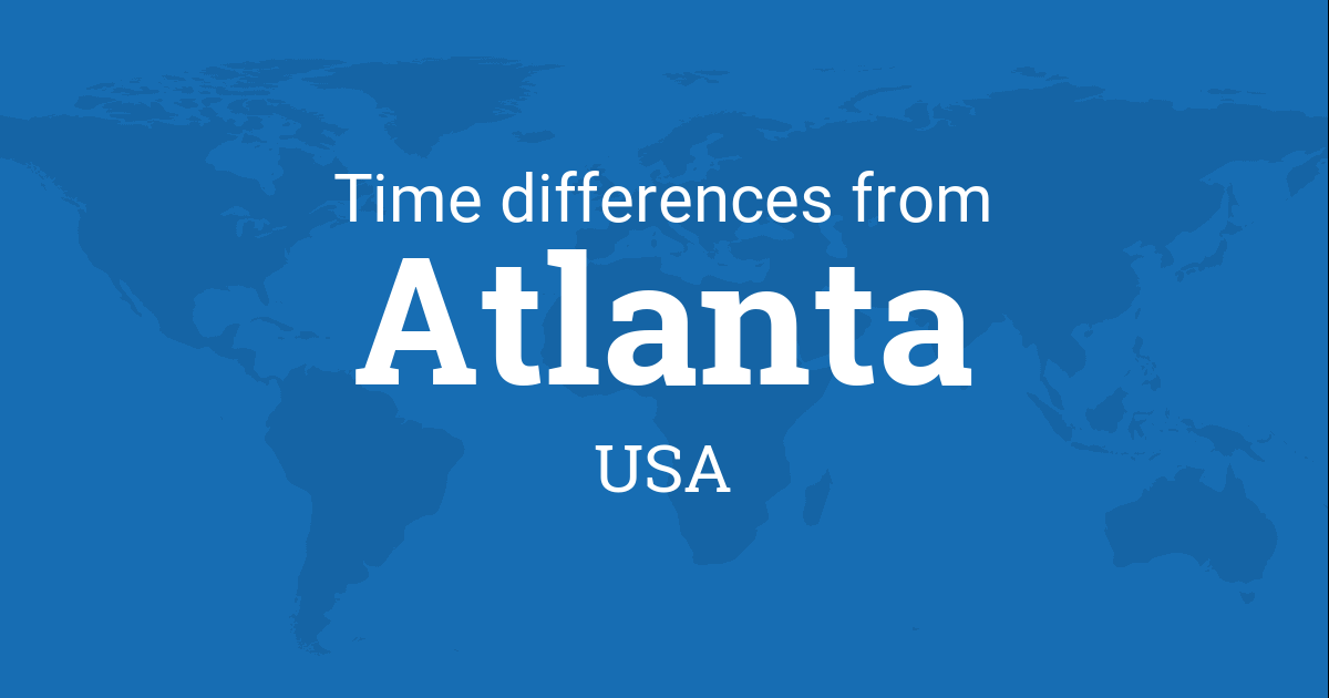 what is the time in atlanta usa now