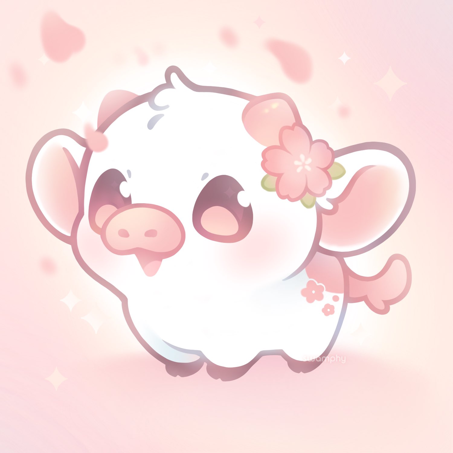 cherry blossom chibi