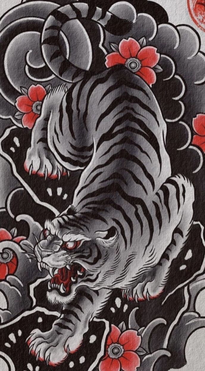 japanese tiger tattoo