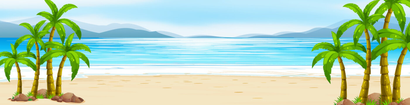 beachside clipart