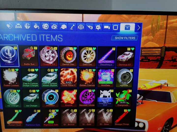 rocket league accounts