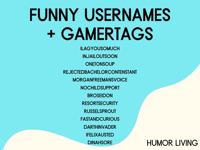 funny gamertags