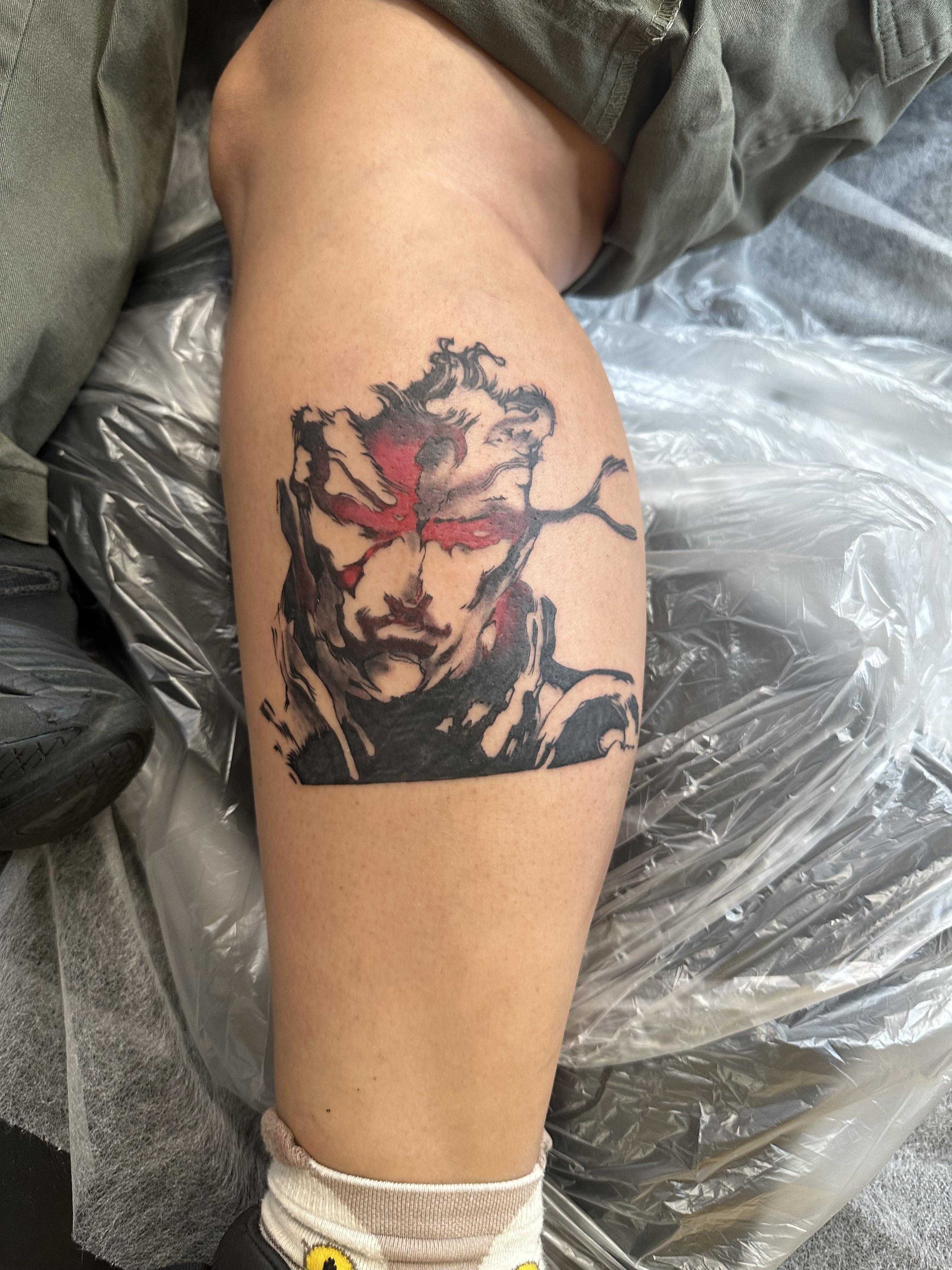 metal gear solid tattoo