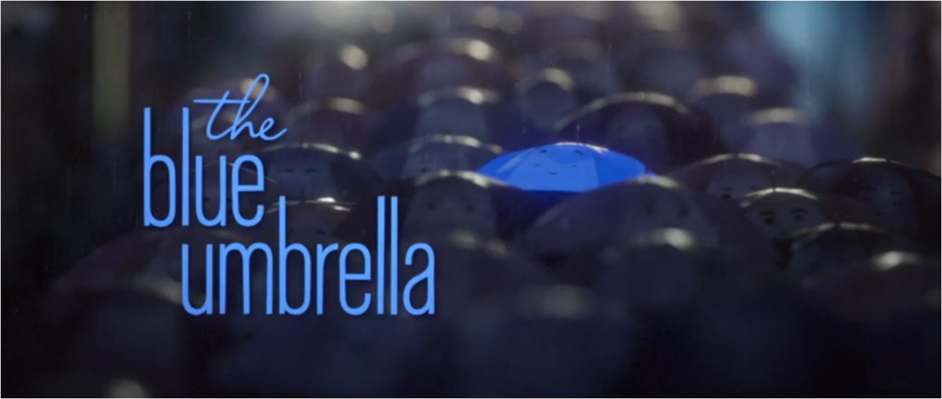 the blue umbrella pixar completo