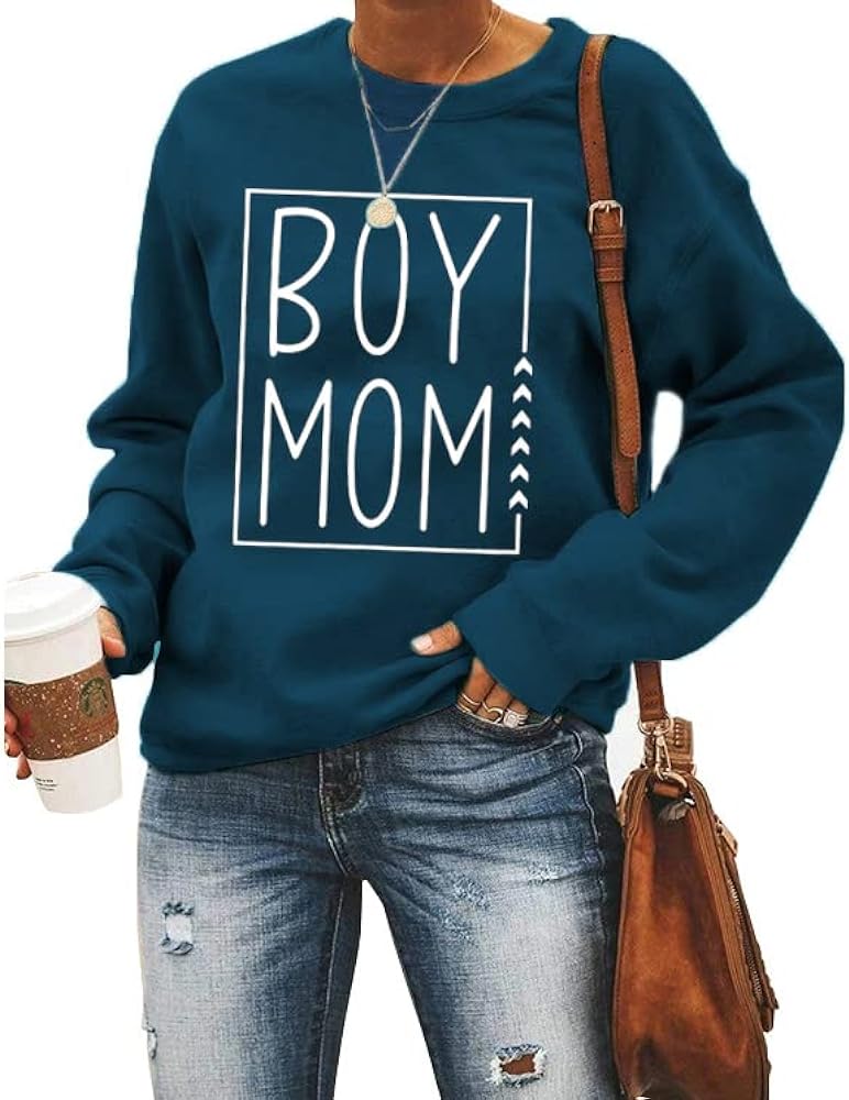 boy mama pullover