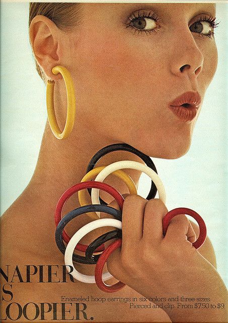 vintage 70s earrings