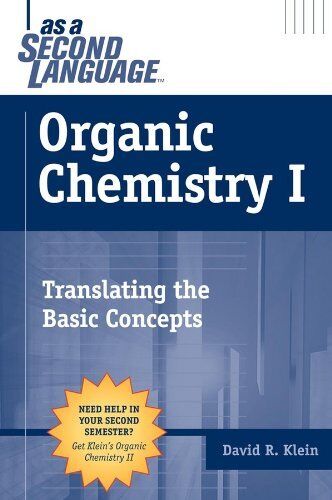 organic chemistry as a second language