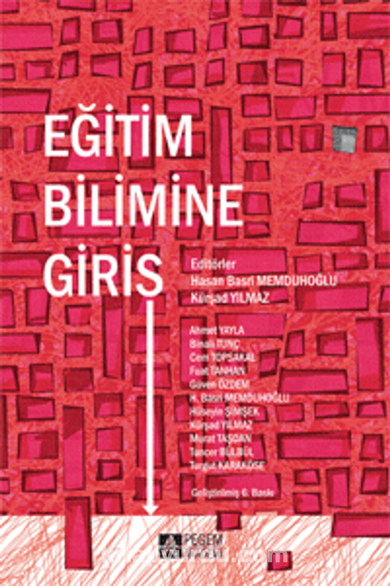 eğitim bilimine giriş kürşad yılmaz pdf