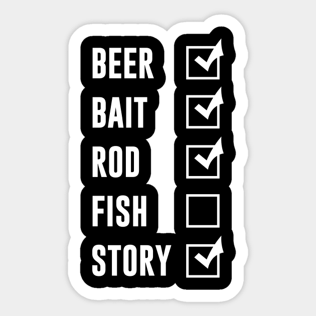 funny fishing stickers