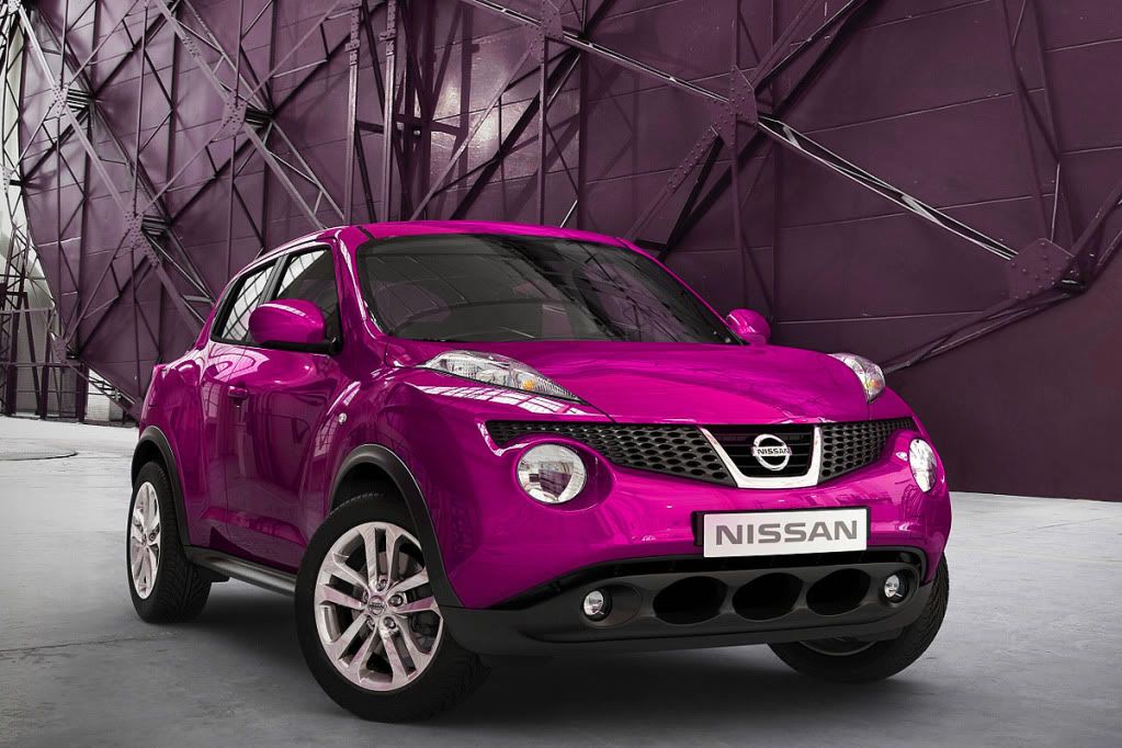 pink nissan juke