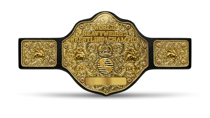 big gold wwe belt