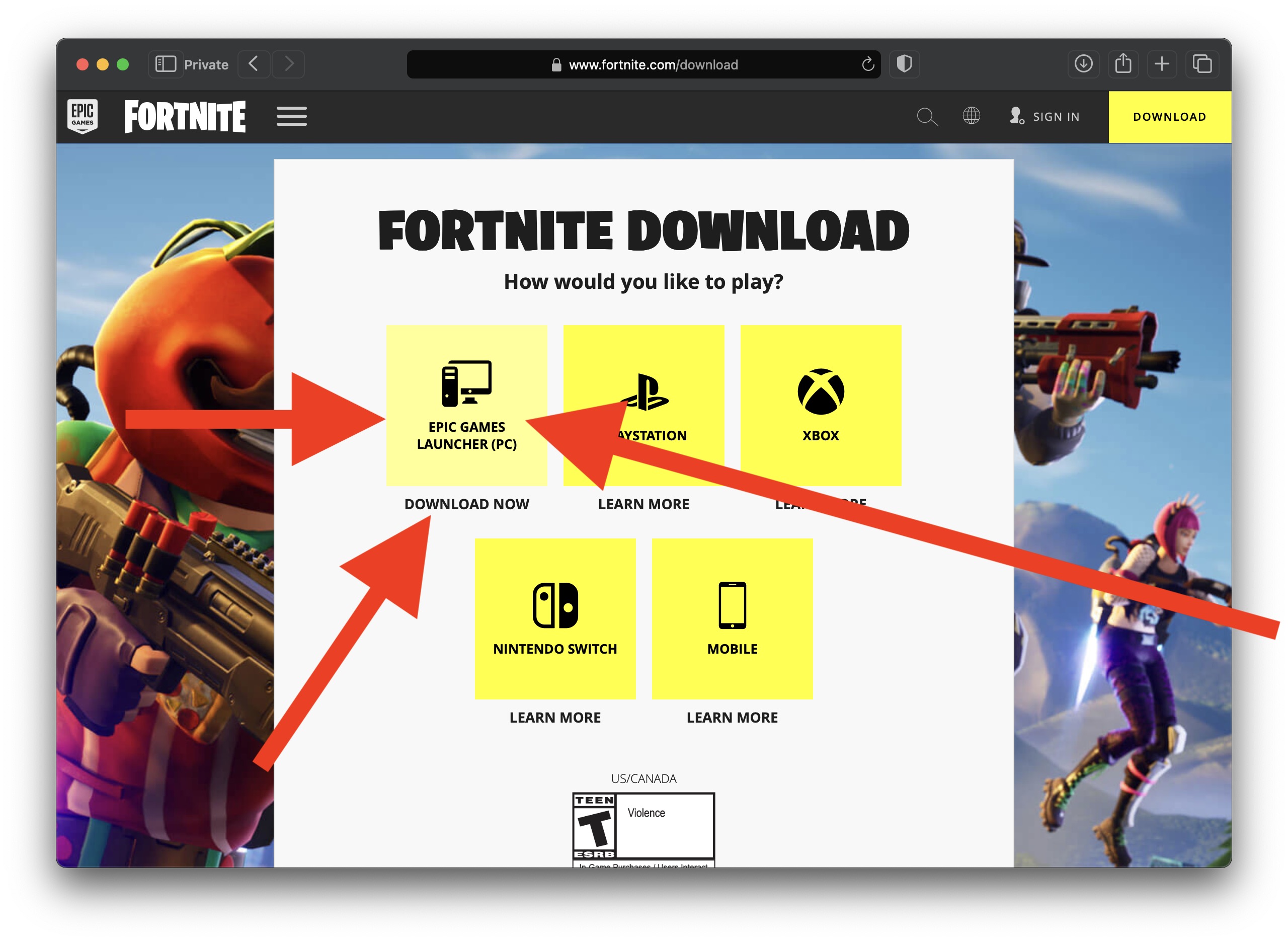 fortnite online mac