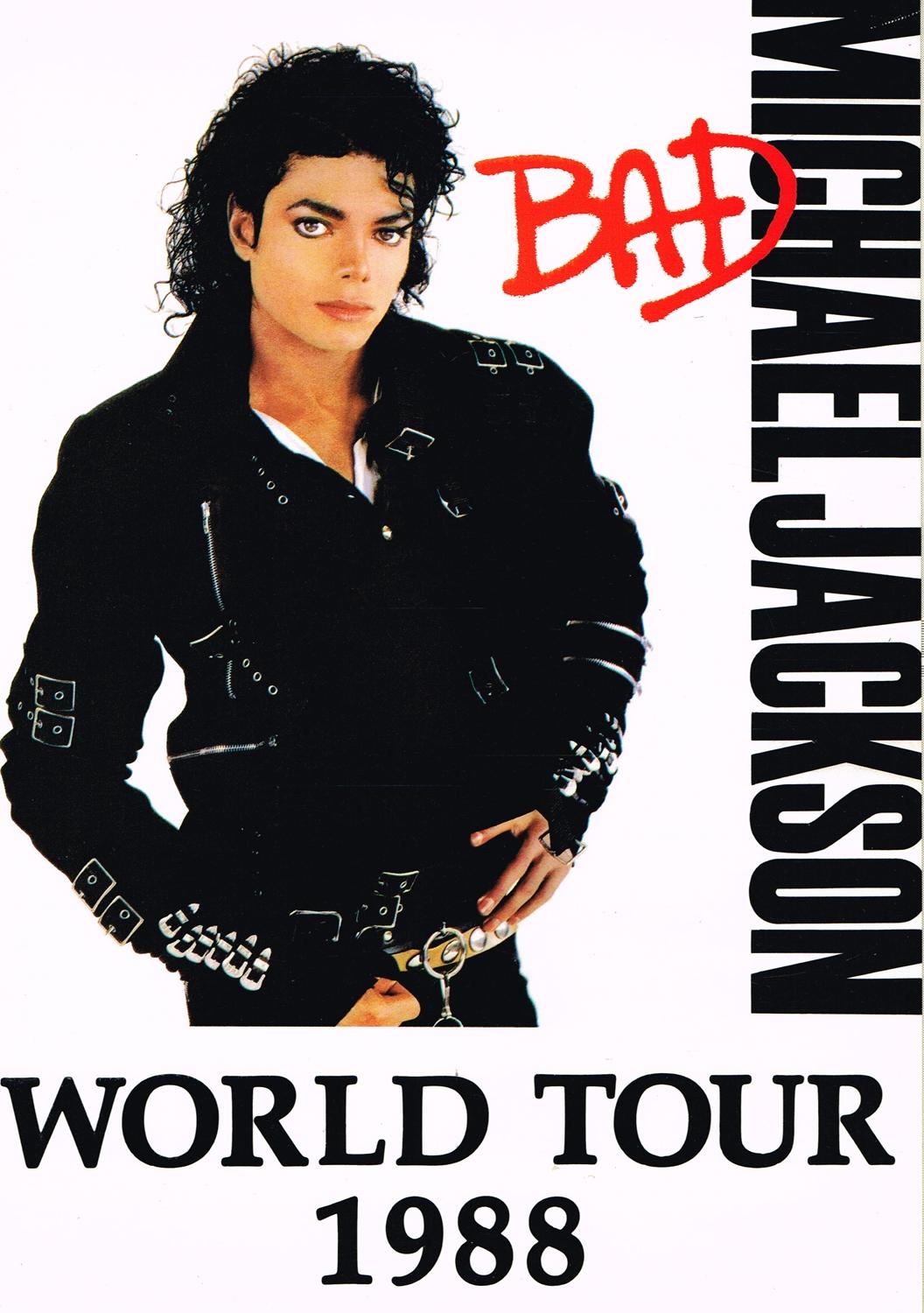 michael jackson bad world tour