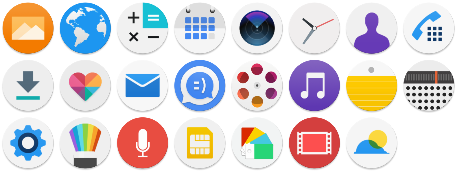 xperia icon pack