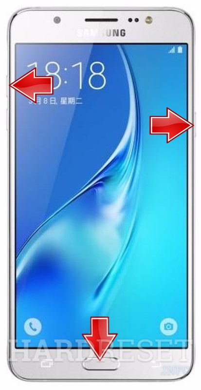 how to hard reset a samsung j7