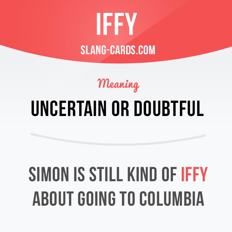 iffy meaning