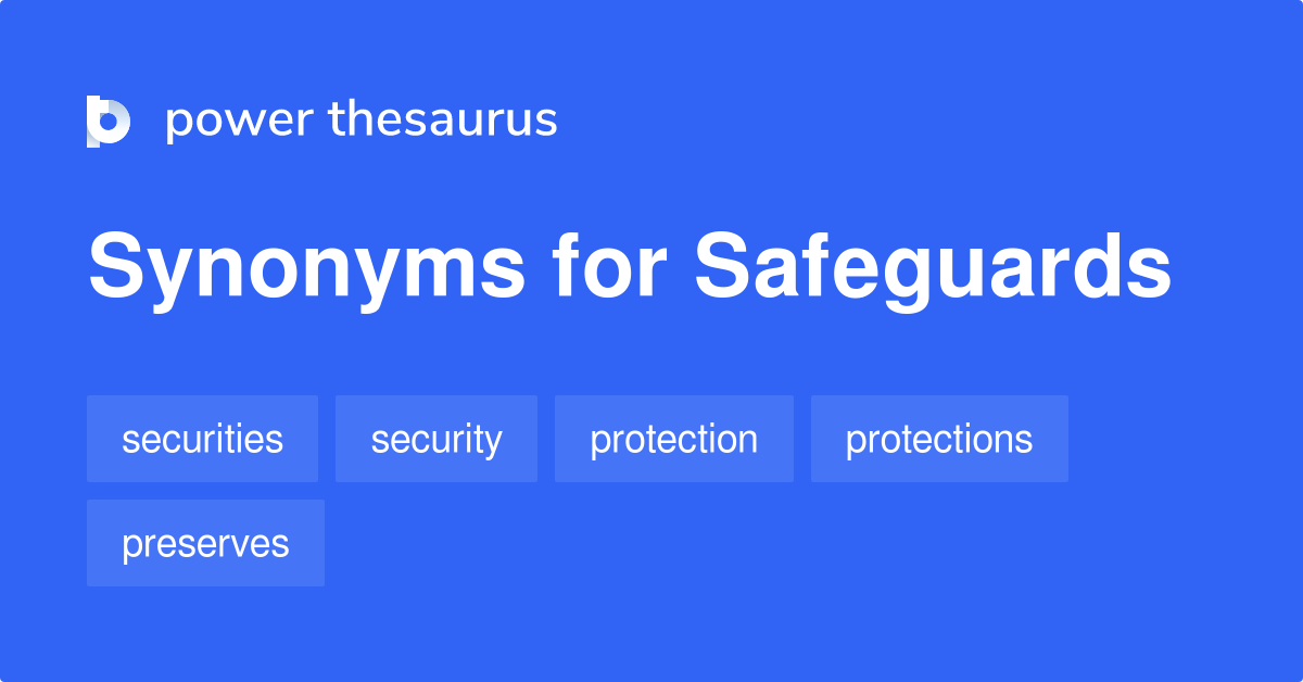 safeguards synonym