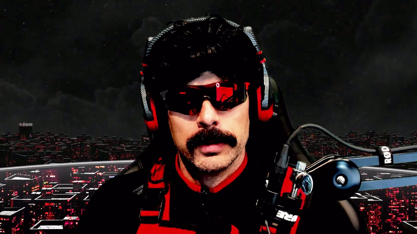 dr disrespect no glasses